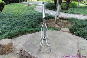 Cadre de vélo de gravier XACD avec tube de direction conique - Product Image 4