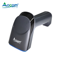 OCBS-2088 OCOM Global Lecteur de codes-barres sans fil portable USB RS232 1D 2D avec fonction de lecture par exposition, Stock disponible