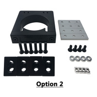 Kit de fixation de broche BulkMan3D 80mm/71mm/65mm/52mm/43mm en aluminium pour routeur CNC, machine de gravure et de fraisage