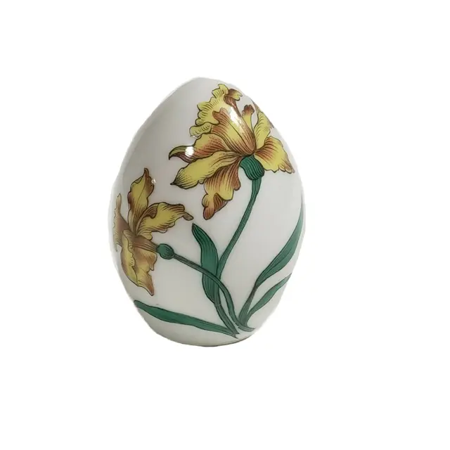 Hohe Qualität Großhandel Keramik Ostern Ei Geformt Salz und Pfeffer Schüttler