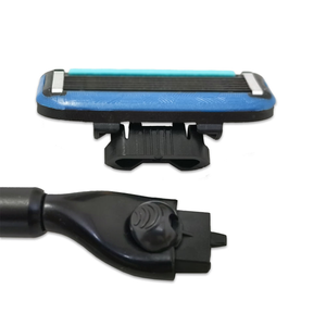 Maquinilla de Afeitar de Seguridad al por Mayor para Hombres, Maquinilla de Afeitar de 6 Cuchillas con Mango de Metal Completo - Product Image 4
