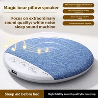Machine à bruit blanc portable avec éclairage nocturne couleur et haut-parleur sans fil pour l'aide au sommeil des bébés et des adultes – Offre Spéciale