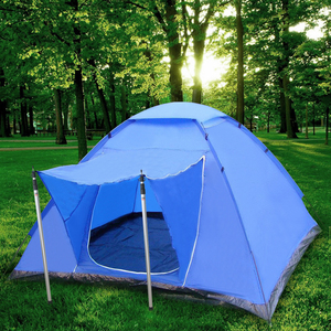 2025 Thiết Kế Mới 2 Pcs Bạc Có Thể Điều Chỉnh Tarp Ba Lan Đi Bộ Đường Dài Telescoping Nhôm Que Xách Tay Mái Hiên Ba Lan Cho Cắm Trại - Product Image 5