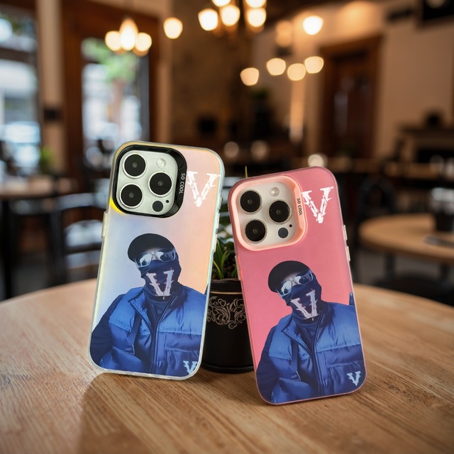 Stylish Designer PC Phone Case Shell for iPhone 7 8 Xs Xr 11 12 13 Mini 14 15 16 Plus Pro Max Coque Vrunk Mobile Accessory