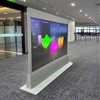 SDK de animación de pantalla Digital OLED transparente de alto brillo para centros comerciales de publicidad minorista de Metro-Fábrica de China
