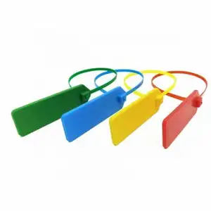 RFID plastic cable tie tag UHF cable tie tag ABS plastic zipper security seal numbered tamper tags