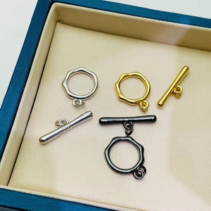 Collar de Cadena para Suéter de Plata S925 Hecho a Mano con Hebilla OT de Una Sola Hilera, con Cuentas de Perlas para DIY - Product Image 4