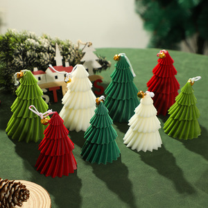 Vendita Diretta all'Ingrosso di Candele Profumate a Forma di Albero di Natale Colorato per Regali Natalizi - Product Image 5