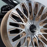 Jantes personnalisées forgées de luxe couleur or 5x120/130/108 pour Land Rover Range Rover L322 L320 Defender Freelander 2