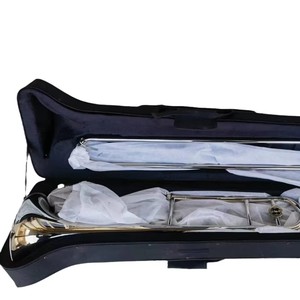 Instrumento <span class=keywords><strong>de</strong></span> Trombón Tipo <span class=keywords><strong>de</strong></span> rendimiento Instrumento <span class=keywords><strong>de</strong></span> trompeta genuino Medio C Instrumento <span class=keywords><strong>de</strong></span> trompeta <span class=keywords><strong>de</strong></span> llave plana Niños y adultos Latón - Product Image 3