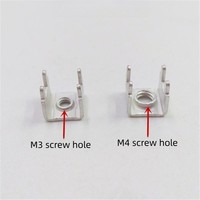 Bornier de soudure PCB3M3 M4, base fixe, borne de circuit imprimé, relais de substrat