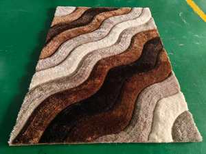 Hiện đại sang trọng 3D xù xì <span class=keywords><strong>Polyester</strong></span> khu vực thảm thiết lập cao đống mô hình trừu tượng phòng khách Thảm bán buôn thiết kế hiện đại - Product Image 5