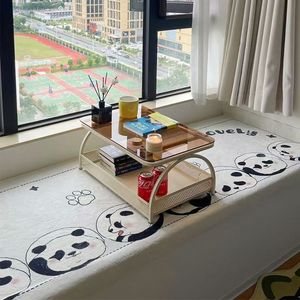 <span class=keywords><strong>Table</strong></span> basse moderne <span class=keywords><strong>en</strong></span> <span class=keywords><strong>verre</strong></span> trempé pour baie vitrée avec étagère <span class=keywords><strong>de</strong></span> rangement pour salon et balcon - Product Image 1