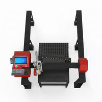 Mesin Pemotong Laser CNC Mini 1.5kw 3kw untuk Plat Logam Harga Mesin Pemotong Laser Fiber CNC 5 Axis 1000w 1500w 3000w 2000w