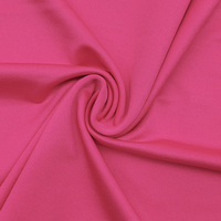 Matériel respirable de polyester de tissu tricoté par DTY, tissu simple de débardeur de Spandex de couleurs faites sur commande pour la chemise