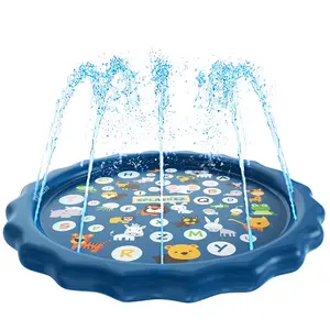 PVC Splash Water Mat 63inc Splash Mat aspersor para crianças Água Brinquedos Water Play Mat