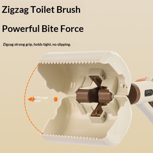 Recogedor de Excrementos de <span class=keywords><strong>Perro</strong></span> de Plástico, <span class=keywords><strong>Pala</strong></span> para Recoger Excrementos de Mascotas, Suministros para Paseos al Aire Libre - Product Image 2