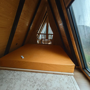 Structure en acier triangulaire, maison <span class=keywords><strong>d</strong></span>'hôtes de luxe à 2 chambres, hôtel modulaire préfabriqué, villa, ferme, maison triangulaire - Product Image 4