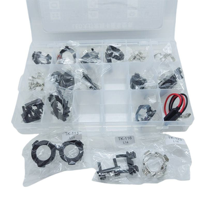 Adattatore Universale per Portalampada <span class=keywords><strong>LED</strong></span> Auto, Clip di Fissaggio per Attacco H1 <span class=keywords><strong>H7</strong></span> - Product Image 3
