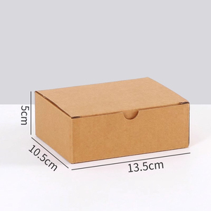 Caja de papel corrugado plegable, envío por correo, caja de regalo, cartón para envío comercial, caja de embalaje exprés - Product Image 5