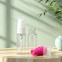 Flacon pulvérisateur de parfum en plastique transparent de petite capacité portable 20 ml pour lotion Modèle 24