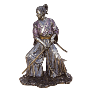 Tùy Chỉnh Bán Buôn Rẻ Hơn Nhà Vườn Công Viên Trang Trí Kim Loại Brass Hình Điêu Khắc Cuộc Sống Kích Thước Bronze Nhật Bản <span class=keywords><strong>Samurai</strong></span> Tượng - Product Image 6