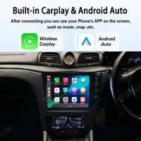 Lecteur autoradio 10.4 pouces pour Maserati GT GC GranTurismo 2007-2017 lecteur multimédia Carplay unité + groupe d'instruments numériques + AC