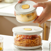 Boîtes de conservation en verre de qualité supérieure, idéales pour la préparation des repas. Couvercles étanches, compatibles m