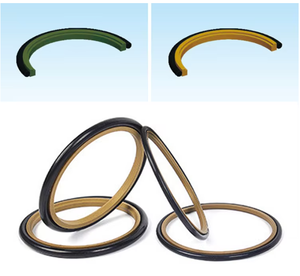 Anillo de Sellado de Pistón de Simple Efecto Hidráulico Gsd/Omk-E/<span class=keywords><strong>Yab</strong></span>, Material PTFE NBR, Color Marrón, Tamaño Personalizable - Product Image 3