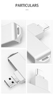 Unidad Flash USB Tipo C OTG de 1 TB para Teléfono Móvil Android, Unidad de Memoria USB, Bolsa de Polietileno Metálica, Venta al por Mayor de Fábrica, 32 GB, 64 GB, 128 GB, 256 GB, 512 GB