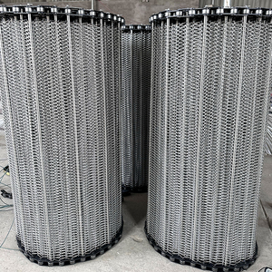 Chịu nhiệt độ cao dây thép lưới băng tải kim loại đường Hầm Lò truyền vành đai - Product Image 3