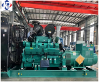 Groupe électrogène diesel HFO 1 MW 1000 kW, station d'alimentation industrielle, marque KR, groupe électrogène haute efficacité pour les entreprises électriques