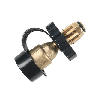 Propane Tank Adapter With <b>Dust</b> <b>Cap</b> For Qcc Conversion Replacement Repair - Product Image 1
