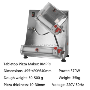 Máquina Eléctrica Comercial para Estirar Masa de <span class=keywords><strong>Pizza</strong></span> de 12 Pulgadas, Doble Rodillo, para Panadería, Pizzería, Roti, Amasadora de <span class=keywords><strong>Pizza</strong></span>, 220v - Product Image 4