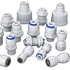 Plastic Quick Fitting Good Quality RO Filter Parts Quick Connectors Pipe Fittings For RO Filter Accessories