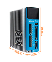 Motor Stepper Loop Tertutup LICHUAN Nema34 10Nm 220V 3 Fase Hybrid Servo dengan Kit Driver LCDA2260E+LC86H3129 untuk Printer 3D