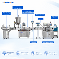 Machines de conditionnement, de remplissage et de scellage automatiques pour produits cosmétiques, gommages corporels, beurres et crèmes en pots