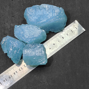 Gran oferta, Piedra en bruto de cristal, cuarzo curativo, <span class=keywords><strong>aguamarina</strong></span> azul, piedras preciosas en bruto, <span class=keywords><strong>Mineral</strong></span> para decoración del hogar - Product Image 2