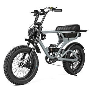 <b>Electric</b> Fat Tire <b>Bike</b> <b>Adult</b> Full Suspension High Performance Brushless Motor 20AH Lithium Battery Long Range City Dirt Riding - Product Image 5