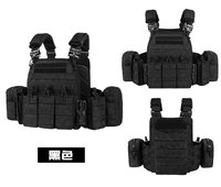 Gilet tactique multifonctionnel respirant du fabricant, système de déverrouillage rapide, nylon résistant à l'usure, gilet Molle fabriqué
