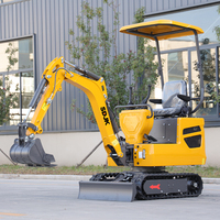 Envío Gratis, Mini Excavadora con Motor Kubota EURO 5, EPA, 1 Tonelada, 2 Toneladas, Mini Excavadora Hidráulica Pequeña, Mini Excavadoras Agrícolas en Venta