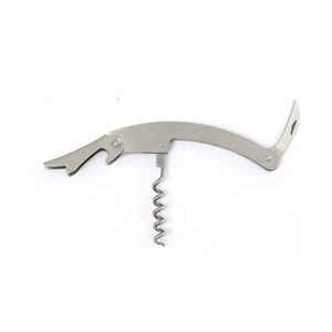 Bottle Opener Wine Corkscrew Professional Bottle Opener and <b>Foil</b> Cutter Stainless Steel Bottle Can Remover for <b>Kitchen</b> Tools - Product Image 3