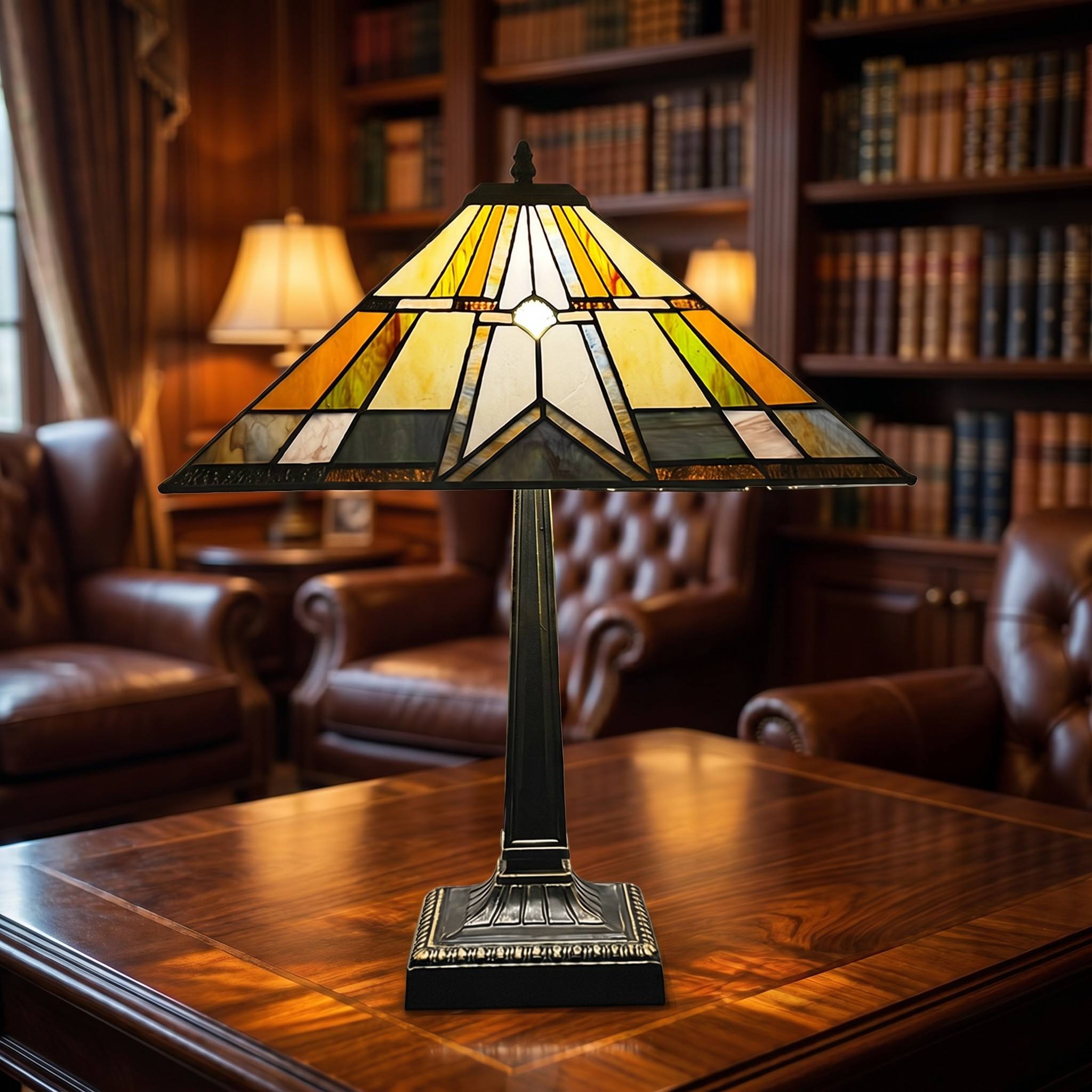 Heritage Craftsman Square Lamp