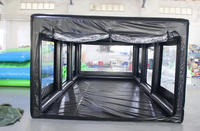 Abri de voiture gonflable transparent d'extérieur, tente bulle gonflable pour voiture, garage capsule gonflable, abri de voiture durable gonflable