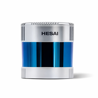 Hesai Pandar128 LiDAR de Largo Alcance 200m, Campo de Visión de 360°, Resolución Configurable de 40° Vertical para Conducción Autónoma, Ferrocarril y Minería