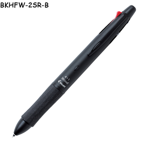 Stylo multifonction 5-en-1 BKHFW-2SR Light Touch, 4 couleurs, pointe bille 0,7 mm et mine 0,5 mm, corps mat doux au toucher - Product Image 4