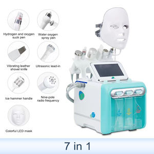 Máquina de Hidrodermoabrasión 7 en 1 con H2O2 para Uso en Salón y en Casa, Aqua Peel, Oxígeno Jet, Equipo de Belleza Facial - Product Image 4