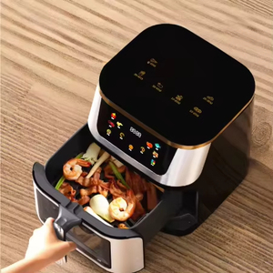 Friggitrice ad Aria Elettrica Digitale Smart da 12L, Quadrata, Antiaderente, Senza Olio, per Cucina Domestica, Facile da Usare, con Schermo Touch, Vendita all'Ingrosso dalla Fabbrica - Product Image 3