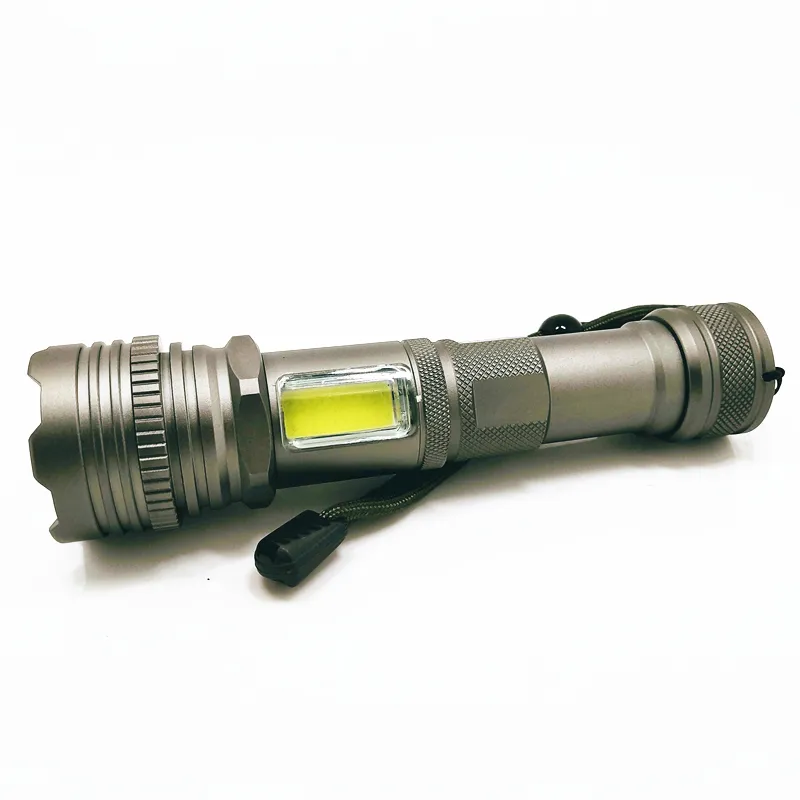 Tactical longest shooting distance 2000 meters white laser p70 flashlight torch red hand flash light for searchi