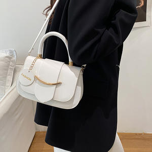 Bolso de Mano Cuadrado Pequeño de PU de Alta Calidad, Otoño 2025, Estilo Urbano Simple, Moderno, Versátil, de un Solo Hombro y Cruzado - Product Image 6